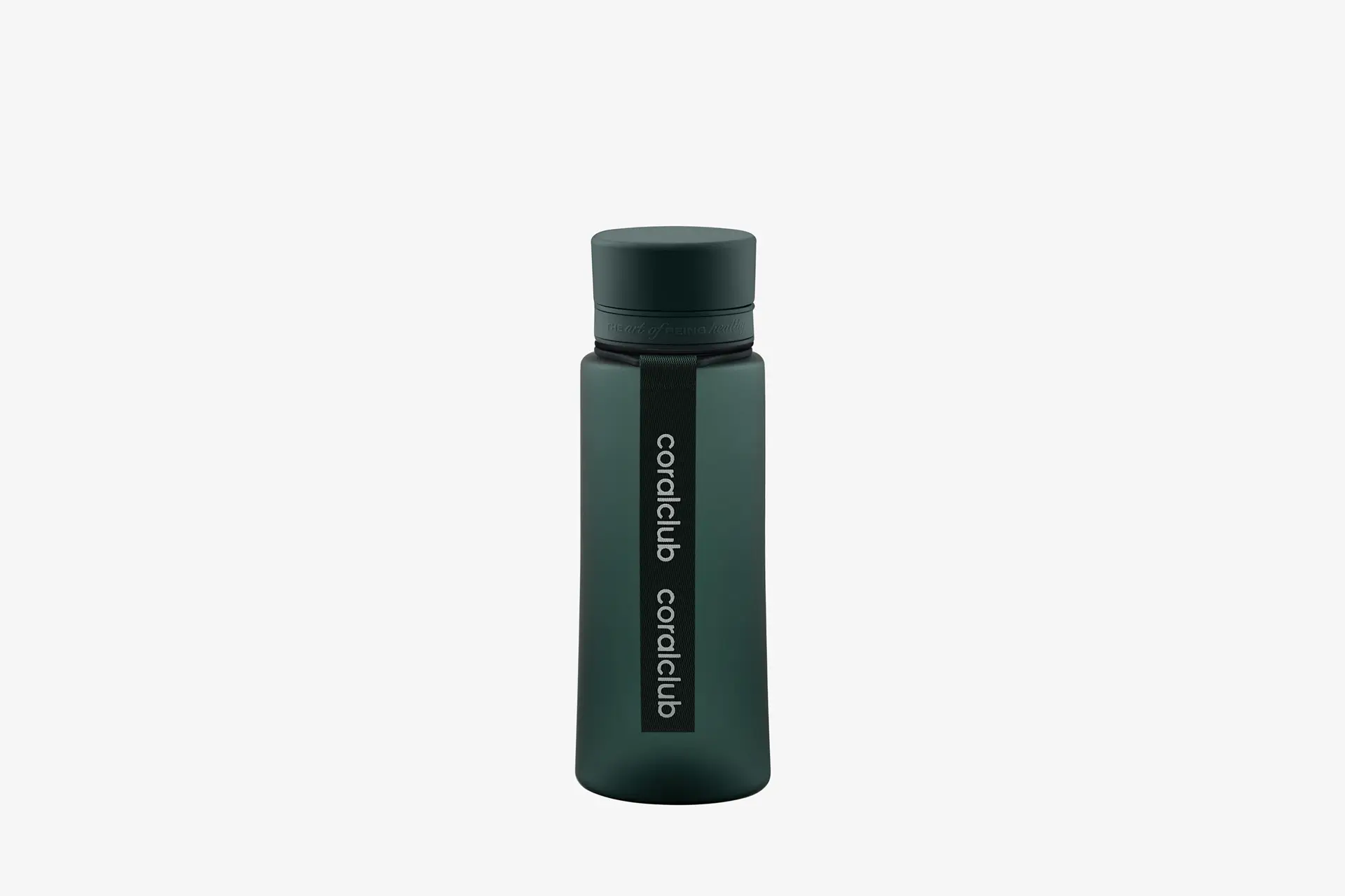 Coral Club Plastic Bottle, Dark Green